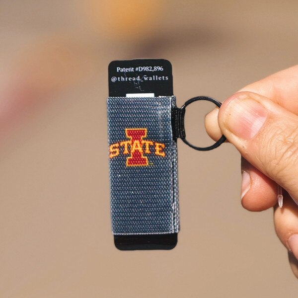 Thread I-State Gray Lip Balm Holder